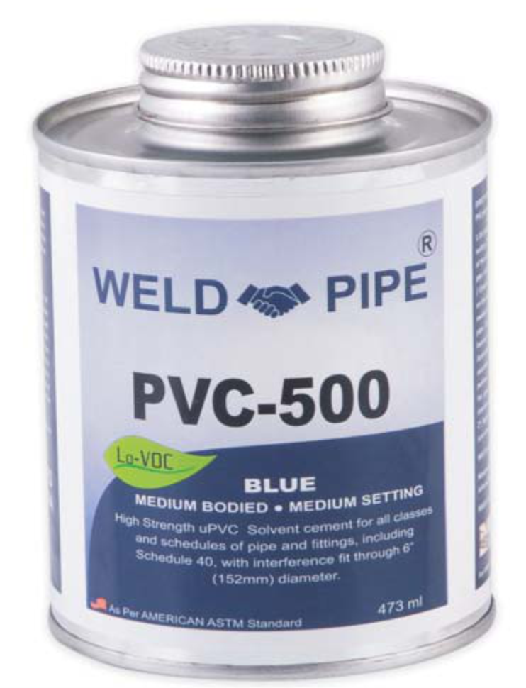 WELD-PIPE 500 BLUE PVC