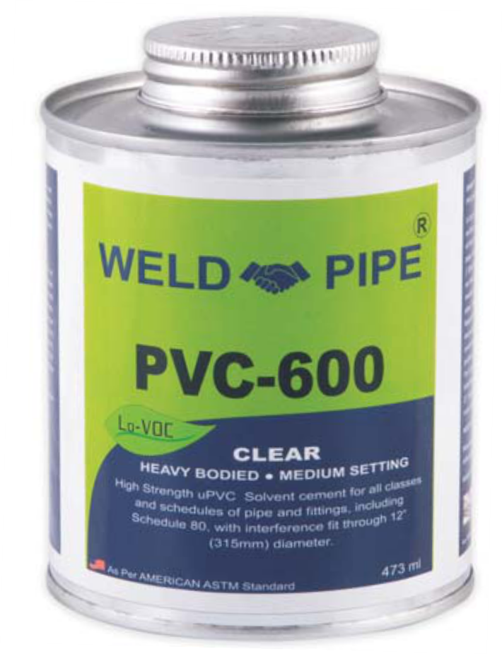 WELD PIPE 600 PVC